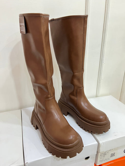 Women Trendy Knee Length Platform Boots